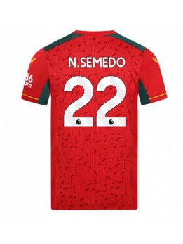 Wolves Nelson Semedo #22 Auswärtstrikot 2023-24 Kurzarm